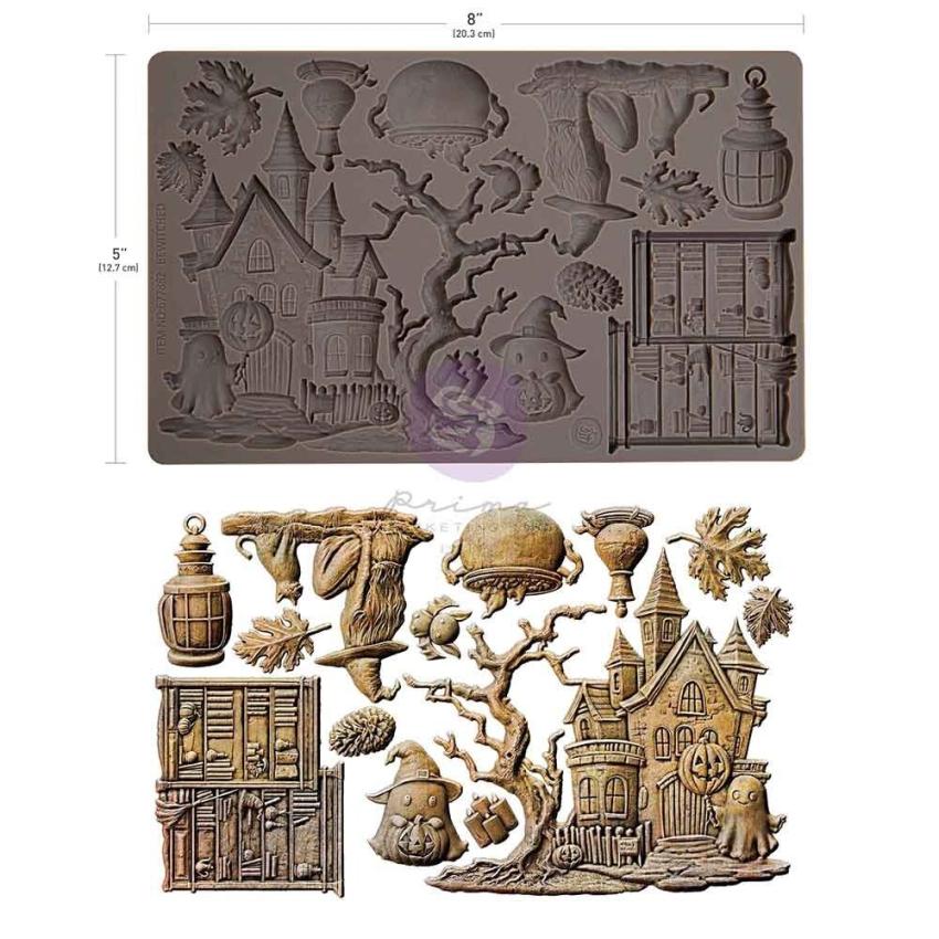 Prima Marketing - Gießform 5x8 Inch"Bewitched" Mould