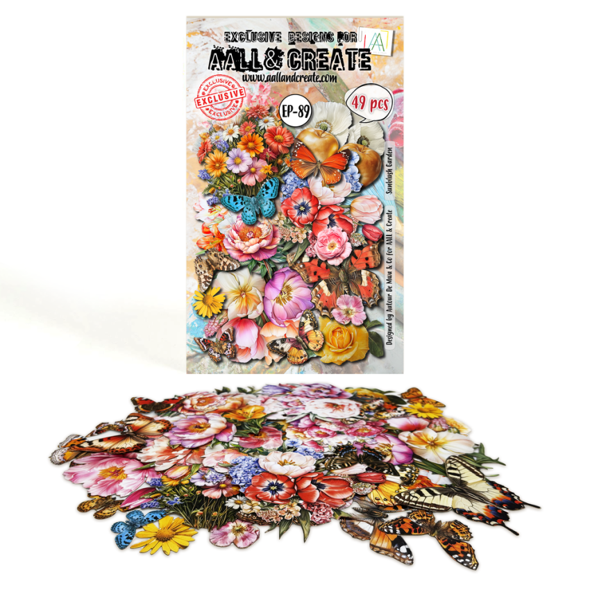 AALL and Create - Stanzteile "Sunblush Garden " Ephemera Die-Cuts