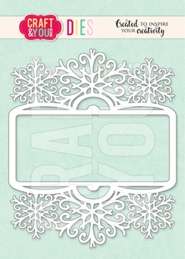 Craft & You Design - Stanzschablone "Winter Frame" Dies