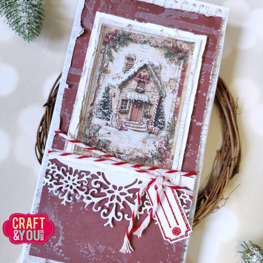 Craft & You Design - Stanzschablone "Snowflakes Border" Dies