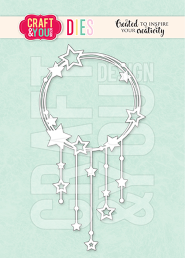 Craft & You Design - Stanzschablone "Starry Wreath" Dies