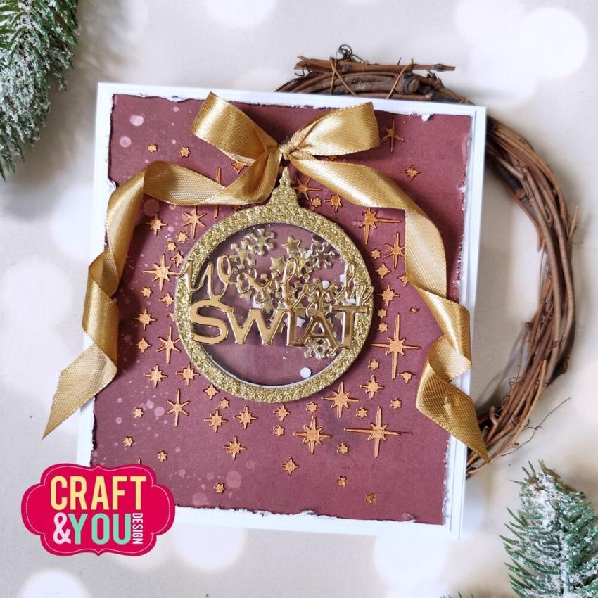 Craft & You Design - Designpapier "Christmas Time" Paper Pad 12x12 Inch - 12 Bogen