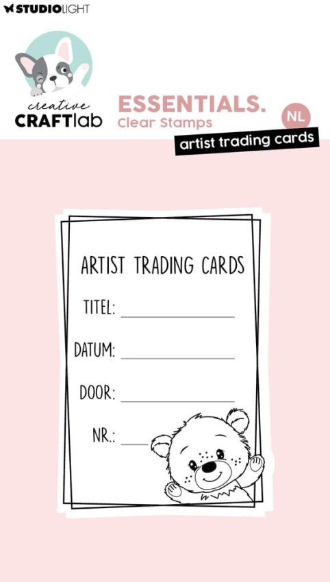 Creative Craft Lab - Studio Light - Stempel "Artist Trading Cards" Clear Stamps