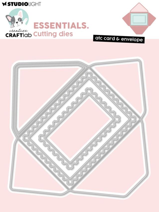 Creative Craft Lab - Studio Light - Stanzschablone "ATC Card & Envelope" Dies