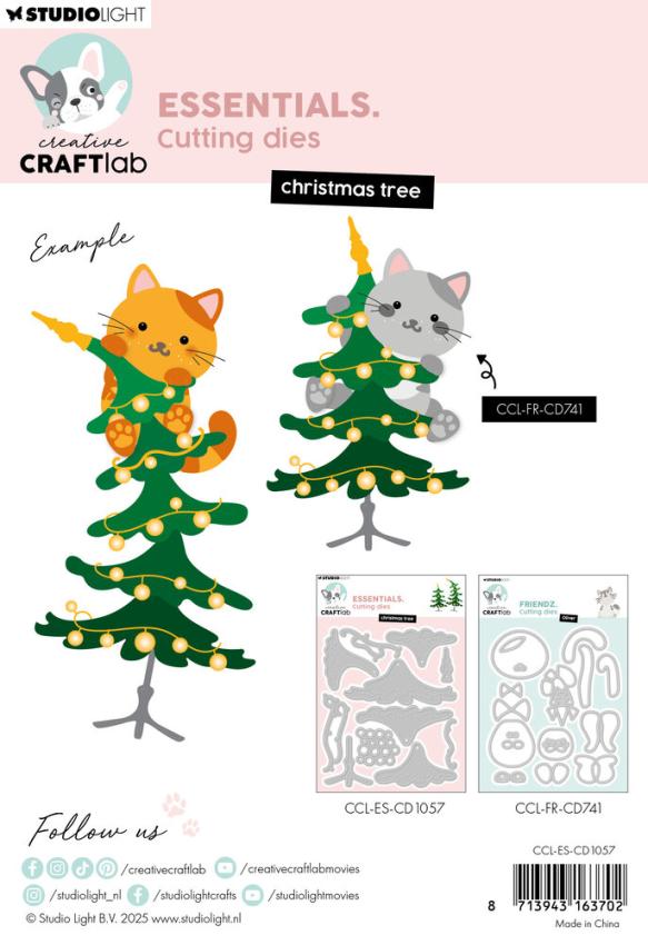 Creative Craft Lab - Studio Light - Stanzschablone "Christmas Tree" Dies