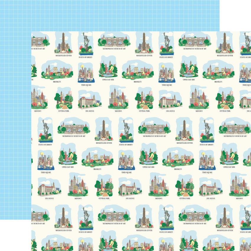 Carta Bella - Designpapier "New York City" Collection Kit 12x12 Inch - 12 Bogen  
