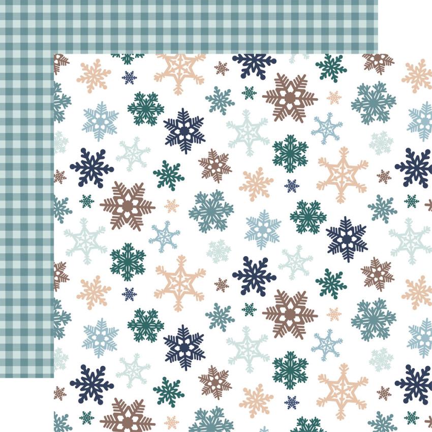 Echo Park - Designpapier "Snow Day" Collection Kit 12x12 Inch - 12 Bogen