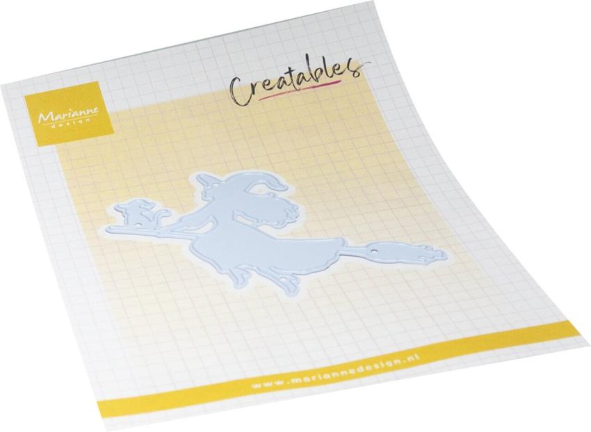 Marianne Design - Präge- und Stanzschablone "Cute Witch" Creatables Dies