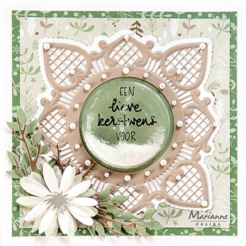 Marianne Design - Präge- und Stanzschablone "Fantasy Flowers" Creatables Dies