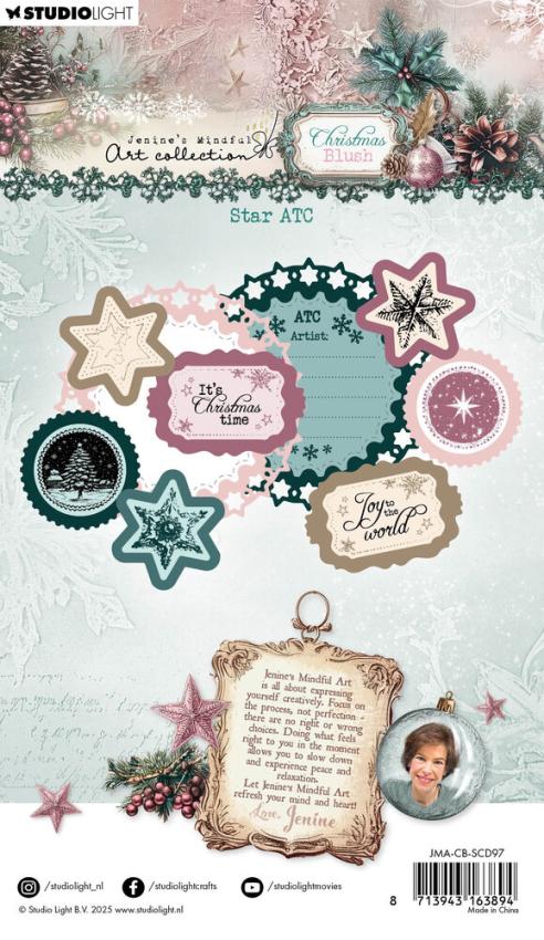 Studio Light - Stempel & Stanzschablone "Star ATC" Stamp & Dies