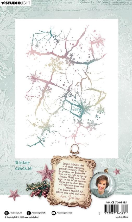 Studio Light - Stempel "Winter Crackle" Clear Stamps