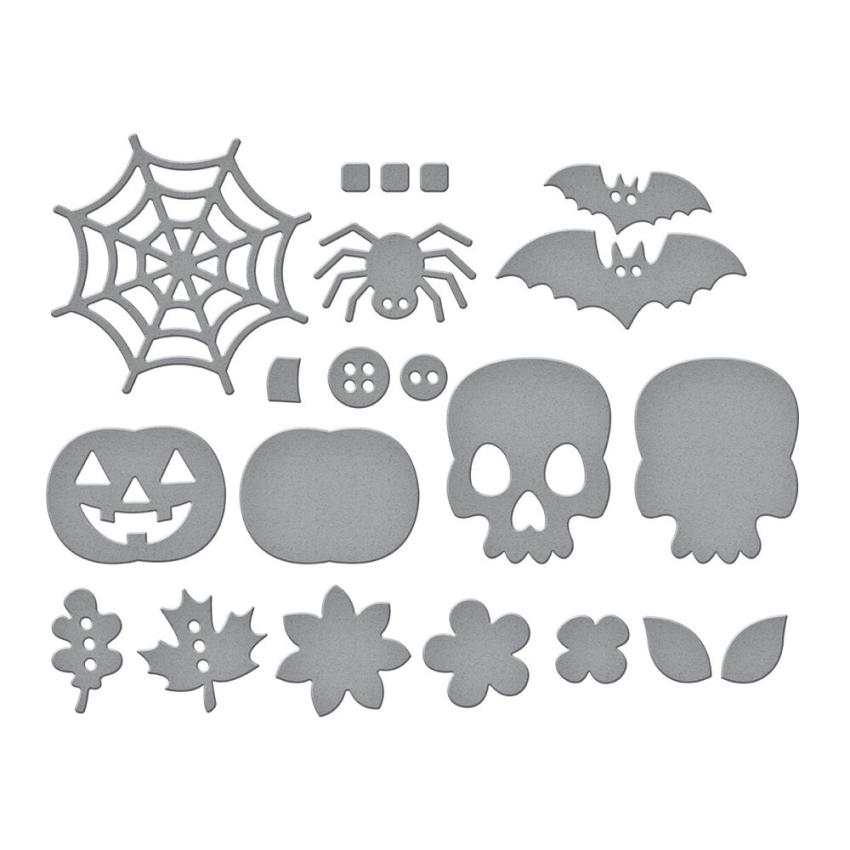 Spellbinders - Stanzschablone "Autumn & Halloween Embellishments" Dies