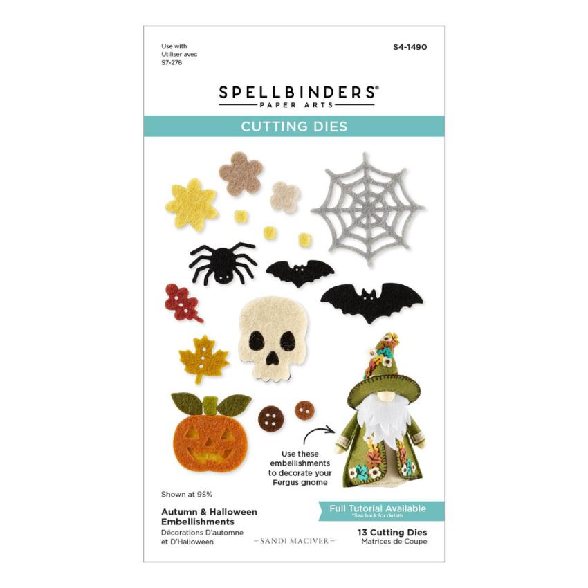 Spellbinders - Stanzschablone "Autumn & Halloween Embellishments" Dies