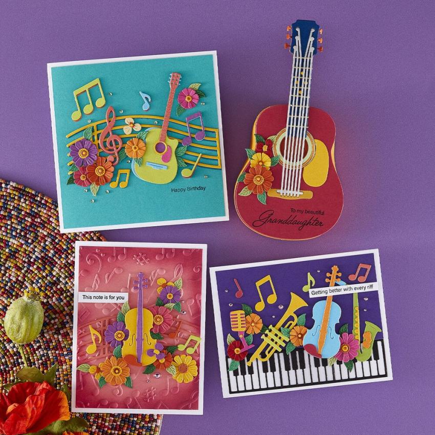 Spellbinders - Stanzschablone "Small Instruments Bundle" Dies