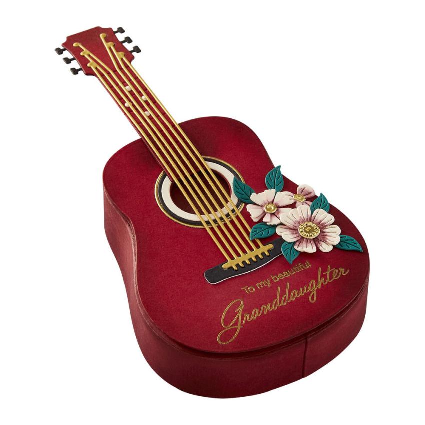 Spellbinders - Stanzschablone "Majestic Guitar Box Side Panels" Dies