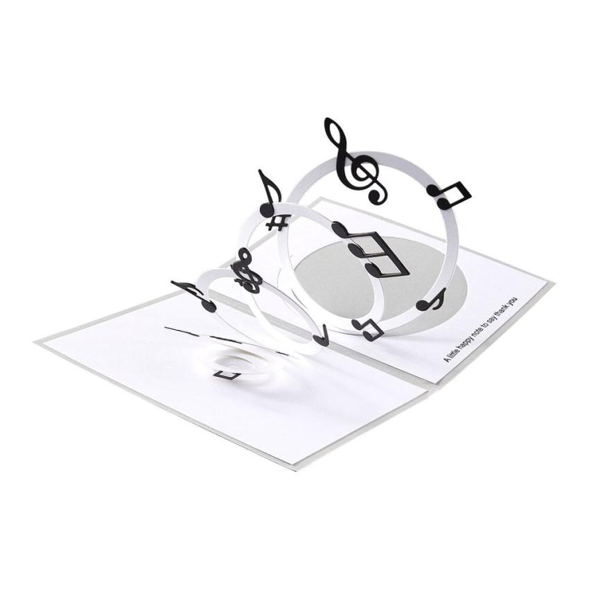 Spellbinders - Stanzschablone "Musical Notes & Stave Pop-Up" Dies
