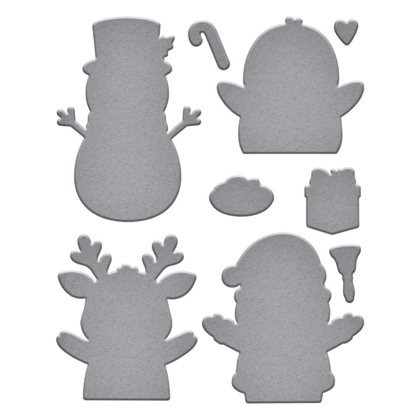 Spellbinders - Stanzschablone "Christmas Hugs" Dies by Simon Hurley