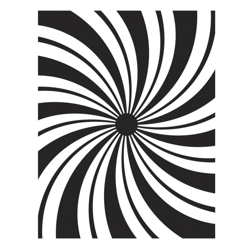 Spellbinders - Buchdrucktechnik "Peppermint Twist" BetterPress Plate