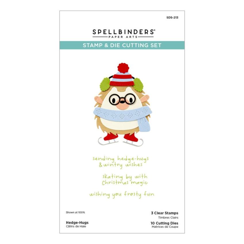 Spellbinders - Stempelset & Stanzschablone "Hedge Hugs" Clear Stamps & Dies