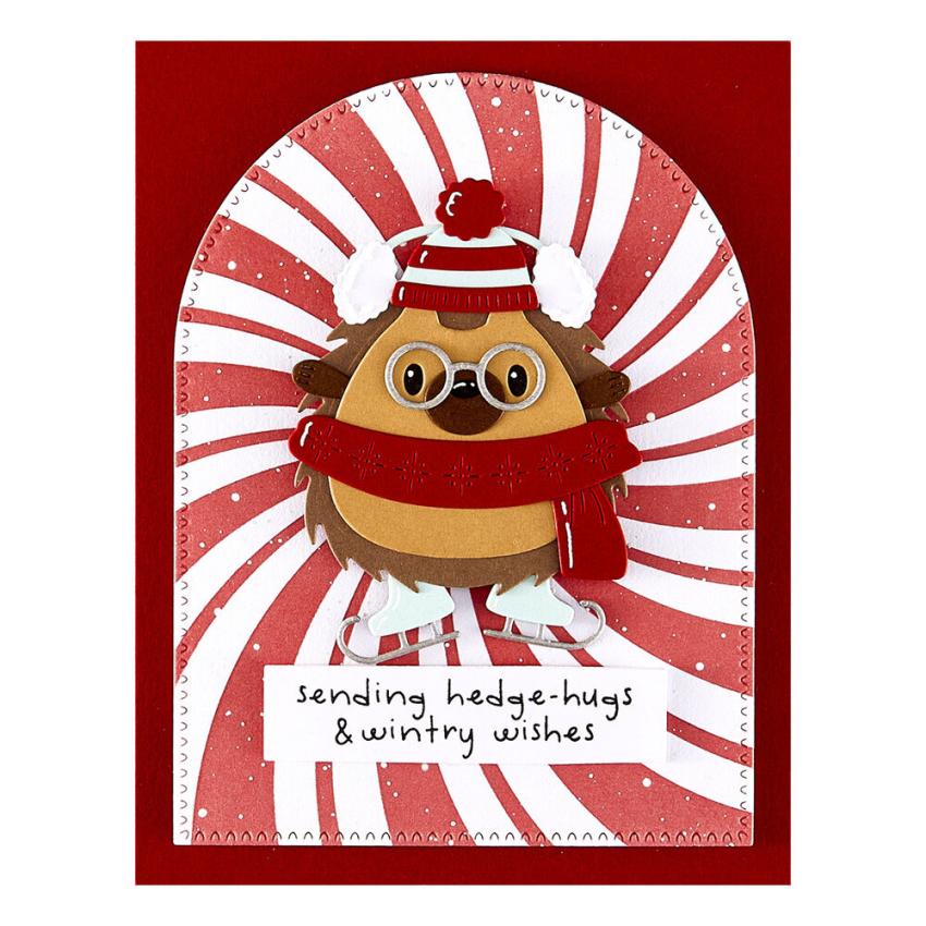 Spellbinders - Stempelset & Stanzschablone "Hedge Hugs" Clear Stamps & Dies