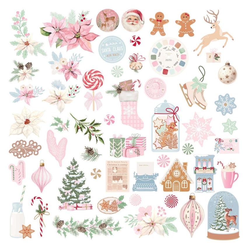 Spellbinders - Stanzteile "Peppermint Twist" Die Cuts