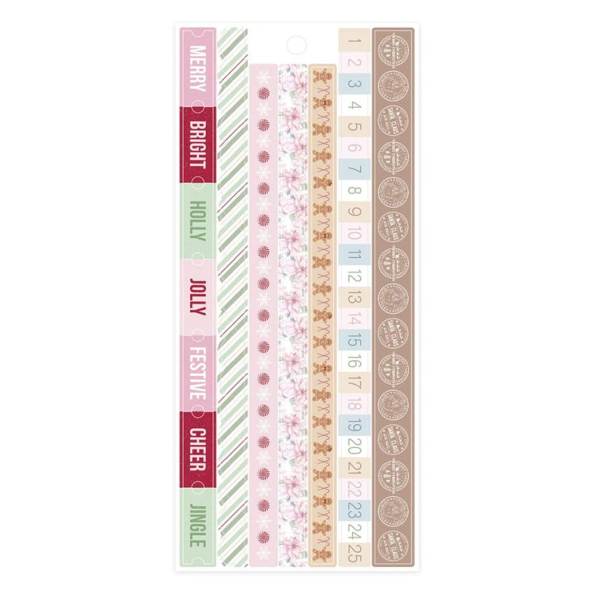 Spellbinders - Aufkleber "Peppermint Twist" Sticker