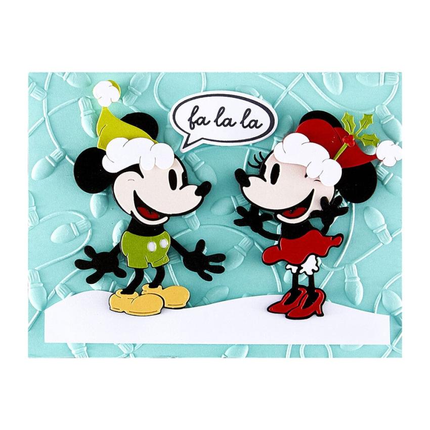 Spellbinders - Stanzschablone "Classic Mouse Christmas Embellishments" Dies