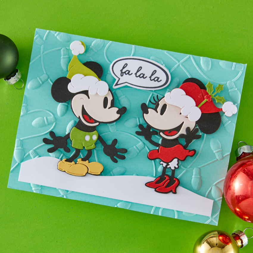 Spellbinders - Stanzschablone "Classic Mouse Christmas Embellishments" Dies