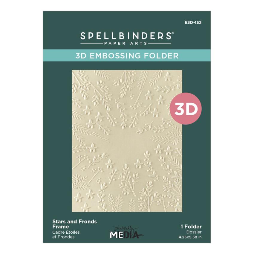 Spellbinders - Prägefolder "Starry Holiday" Embossingfolder