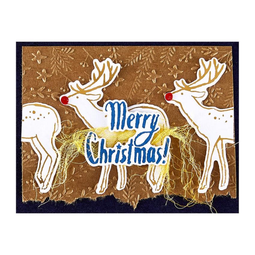 Spellbinders - Prägefolder "Starry Holiday" Embossingfolder