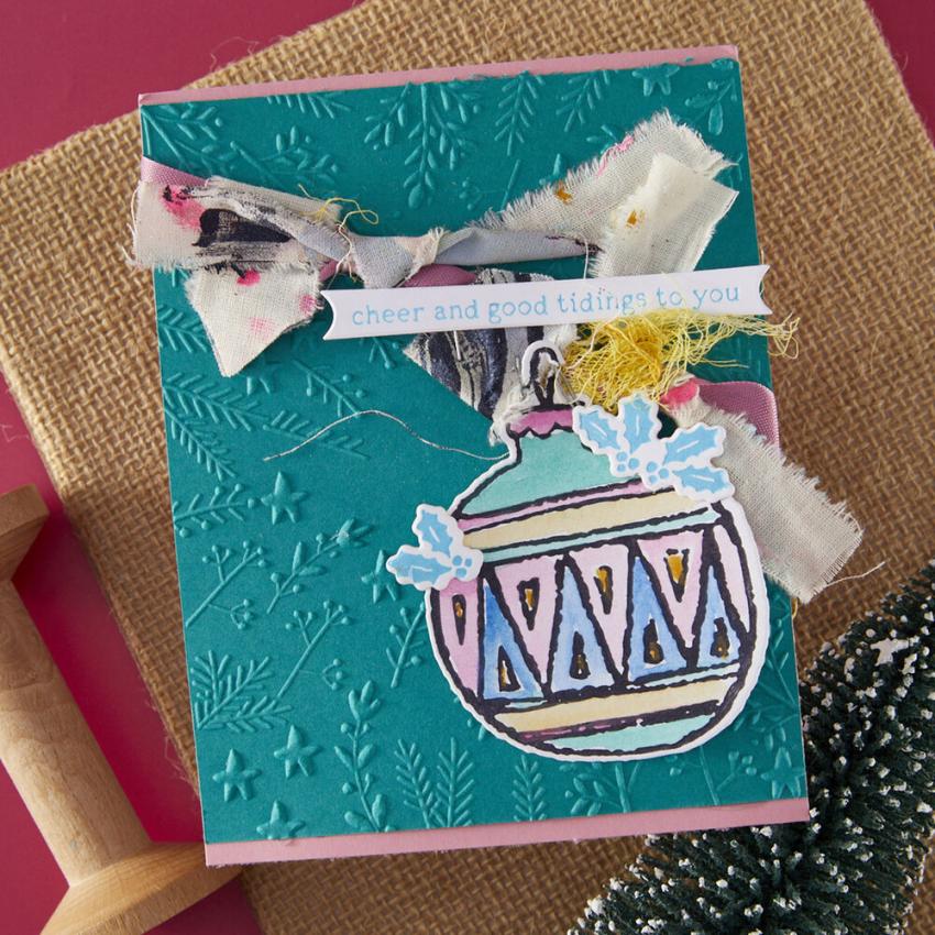 Spellbinders - Prägefolder "Starry Holiday" Embossingfolder