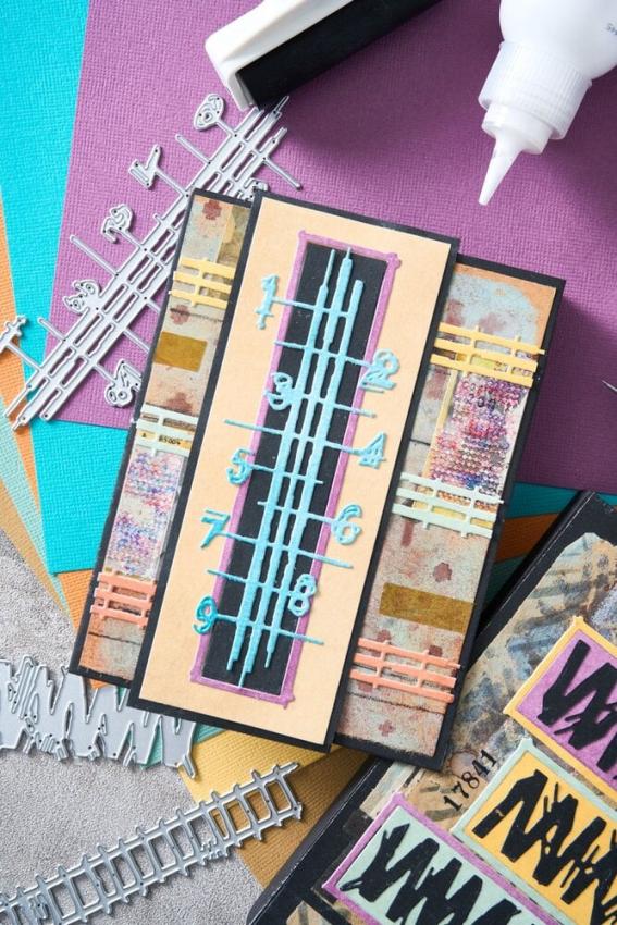 Sizzix - Stanzschablone "Stretchers" Thinlits Craft Dies by Seth Apter