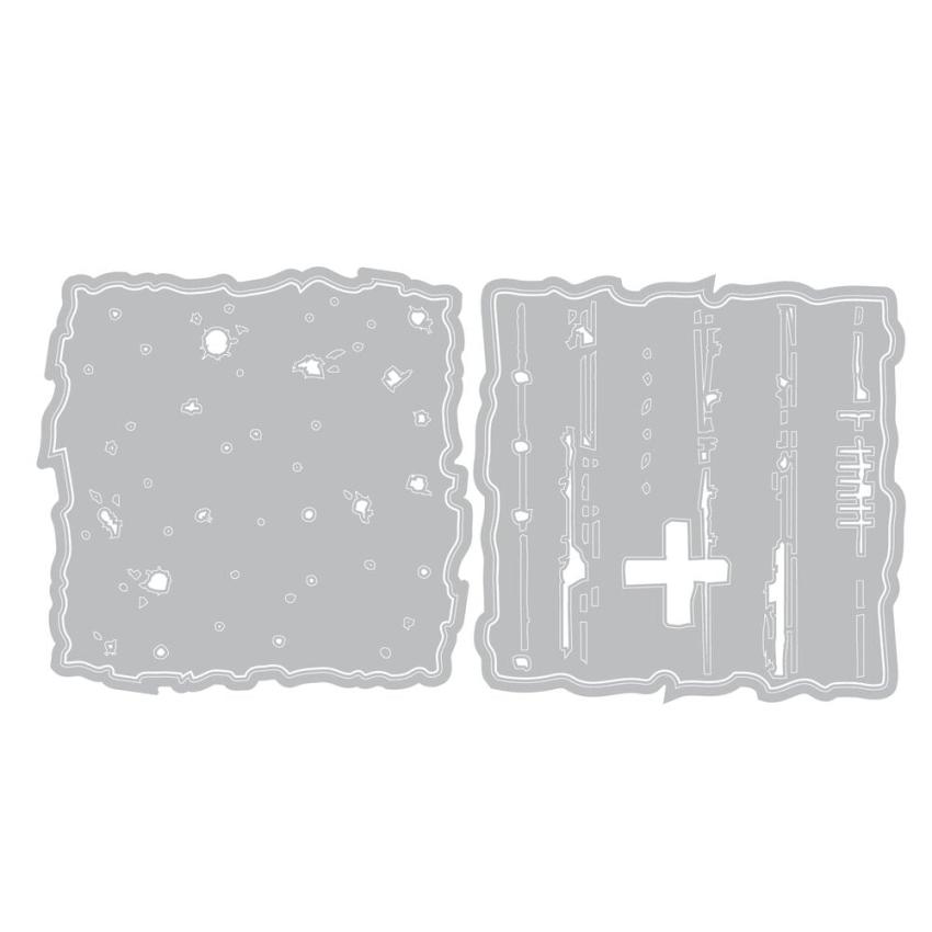 Sizzix - Stanzschablone "Paper Cutz #1" Thinlits Craft Dies by Seth Apter