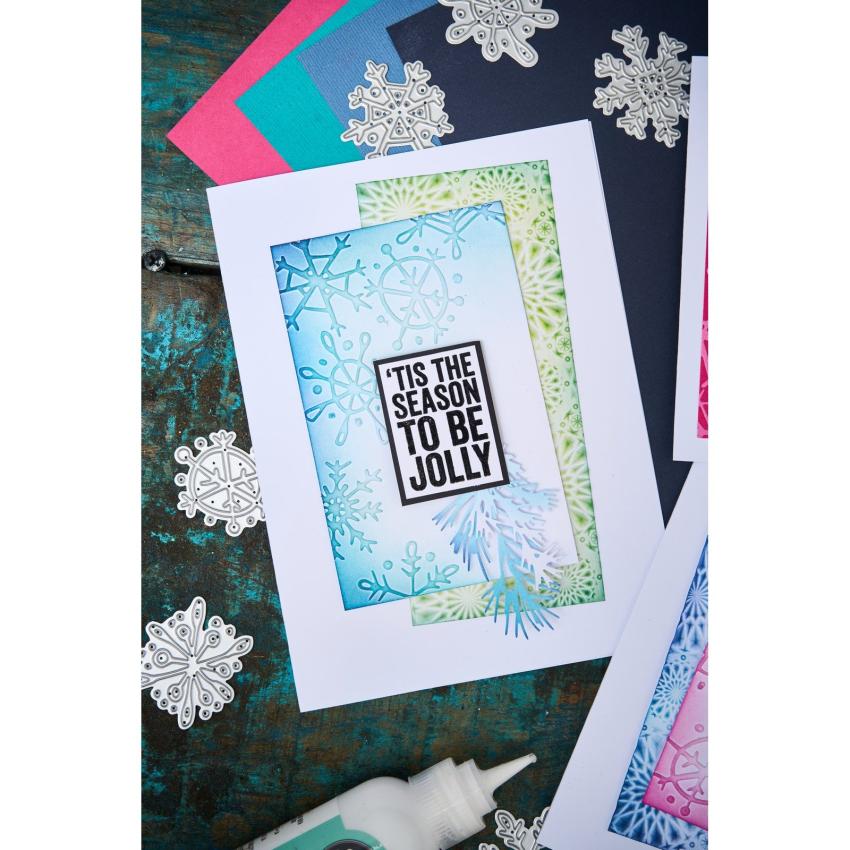 Sizzix - 3D Prägefolder "Kaleidoscope" Embossing Folder Design by Tim Holtz