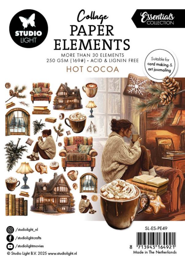 Studio Light - Stanzteile "Hot Cocoa" Die Cuts