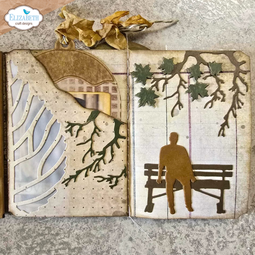 Elizabeth Craft Designs - Stanzschalone "Fall Leaves" Dies