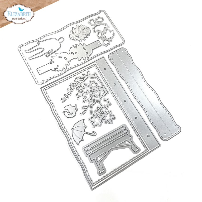 Elizabeth Craft Designs - Stanzschalone "Build a Journal XL" Dies