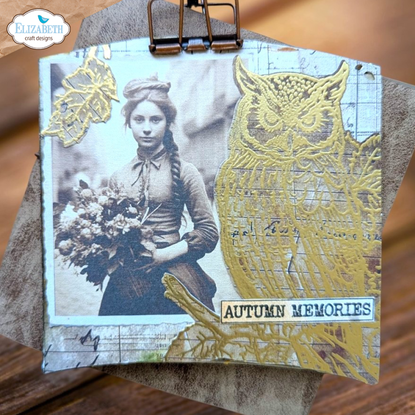 Elizabeth Craft Designs - Stempel & Stanzeschablone "Golden Season" Stamp & Dies