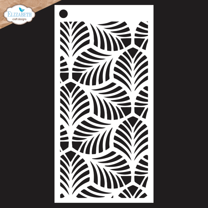 Elizabeth Craft Designs - Schablone "Journal 9" Stencil
