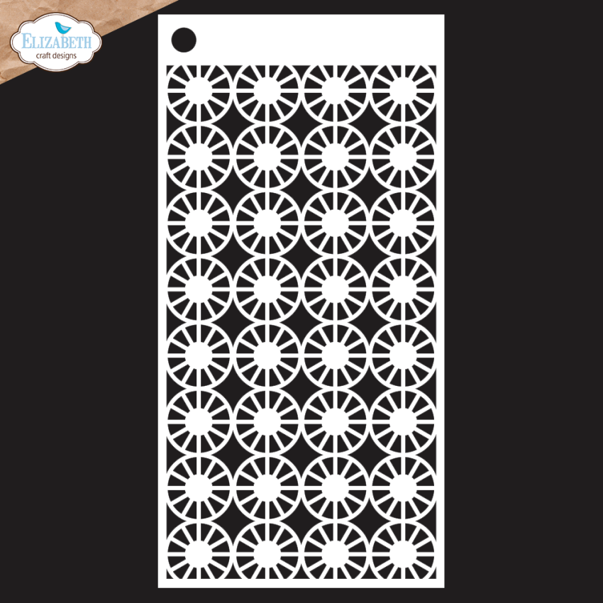 Elizabeth Craft Designs - Schablone "Journal 9" Stencil