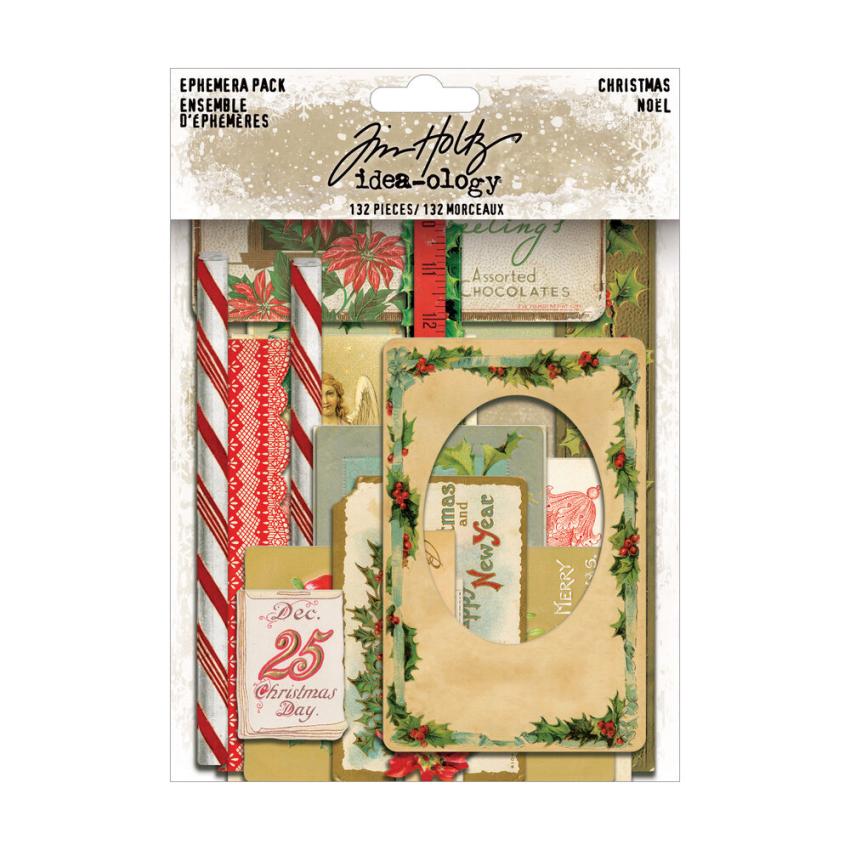 Tim Holtz - Idea Ology - Stanzteile "Christmas" Die Cuts