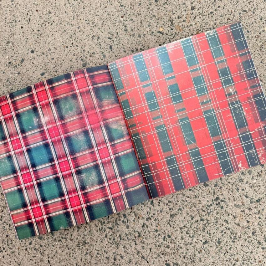 IndigoBlu - Designpapier "Tartan Textures" Paper Pack 8x8 Inch - 24 Bogen