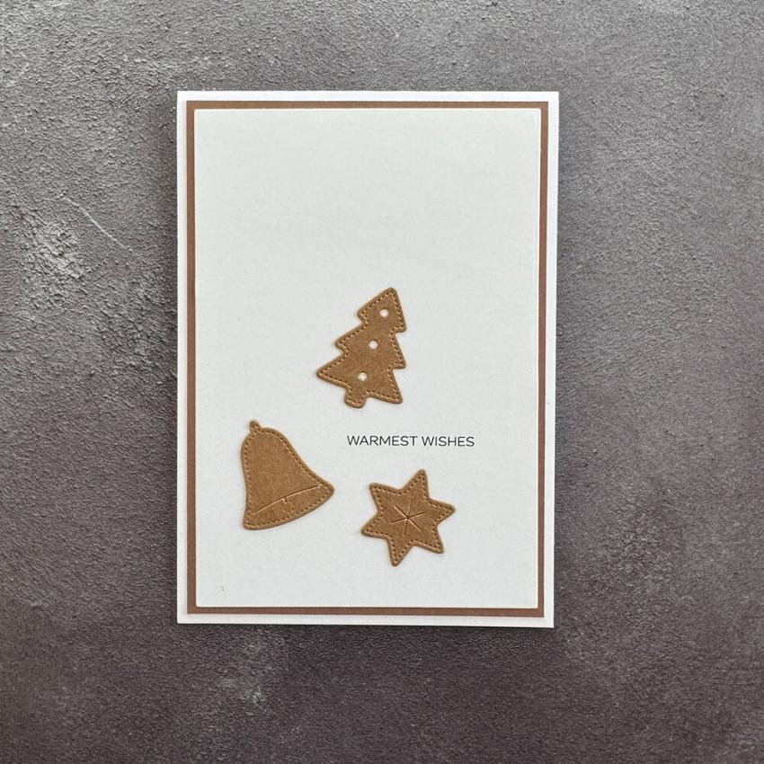 Simple and Basic - Stanzschablone 2,8x2,5cm "Christmas Cookies" Dies