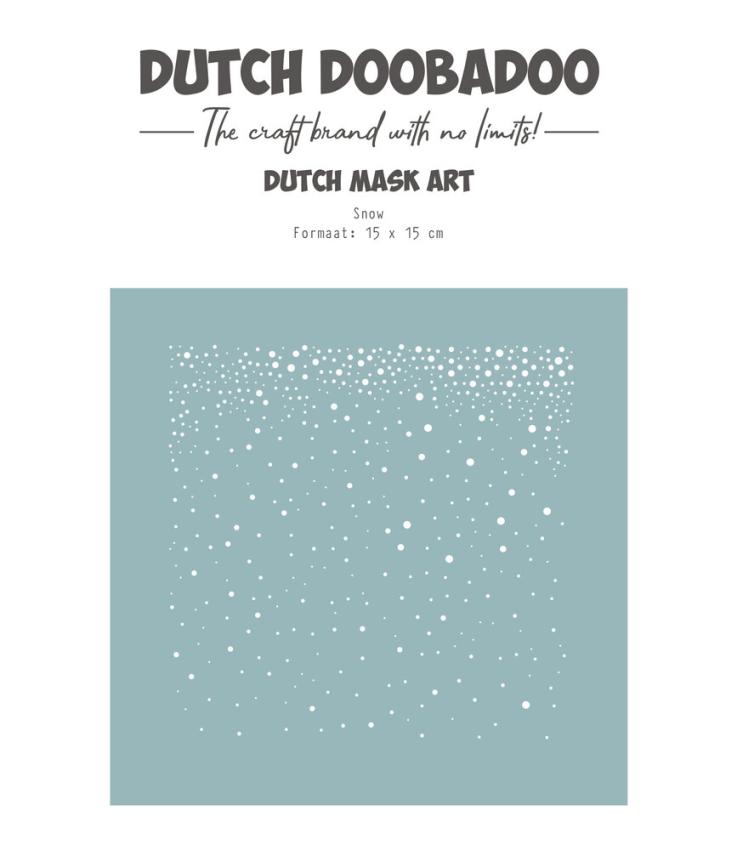 Dutch Doobadoo - Schablone 15x15cm "Merry and Bright" Stencil - Dutch Mask Art