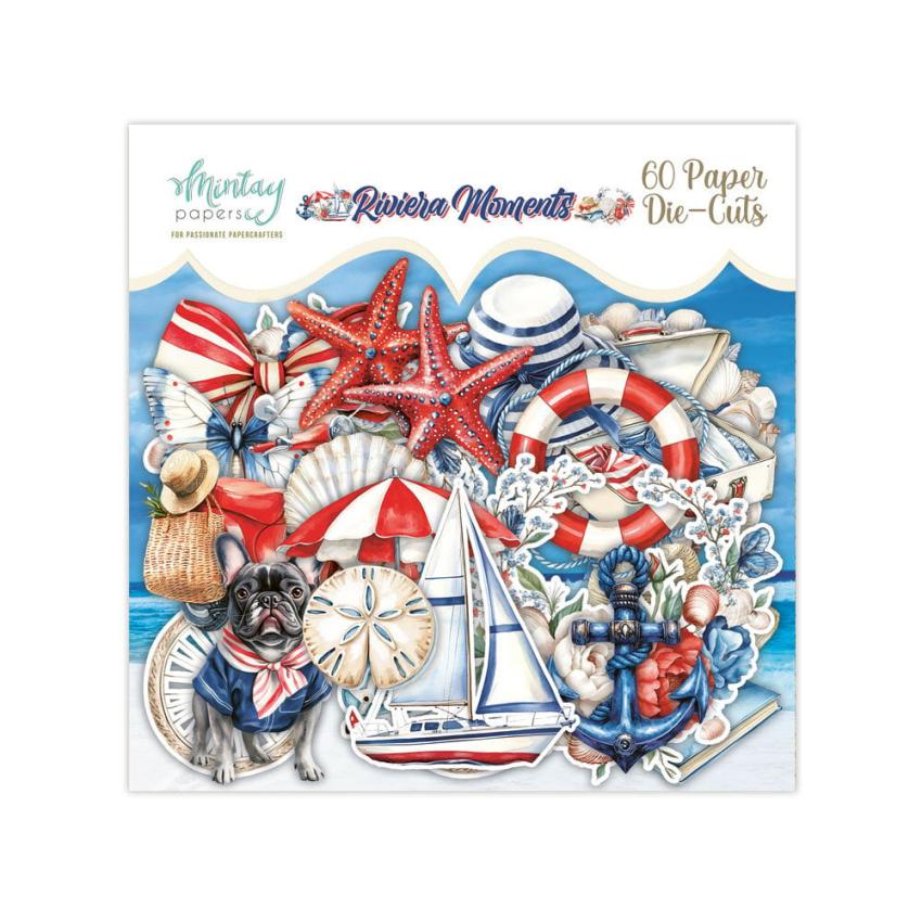 Mintay Papers - Stanzteile "Riviera Moments" Die Cuts