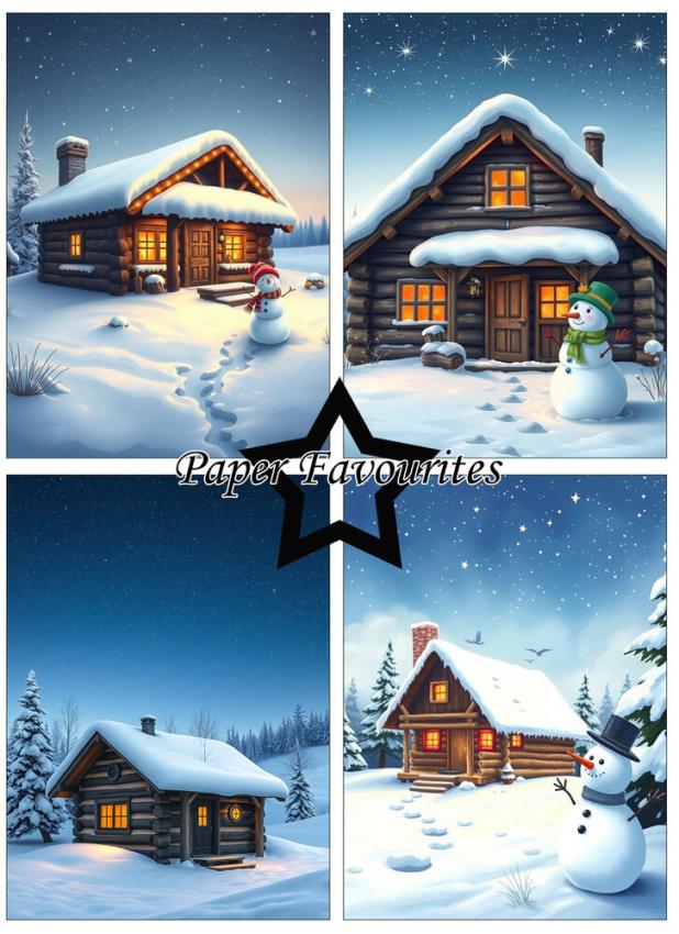 Paper Favourites - Designpapier "Cozy Winter" Paper Pack A6 - 24 Bogen