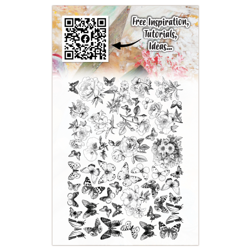AALL and Create - Stanzteile "Anemone Whispers" Ephemera Die-Cuts