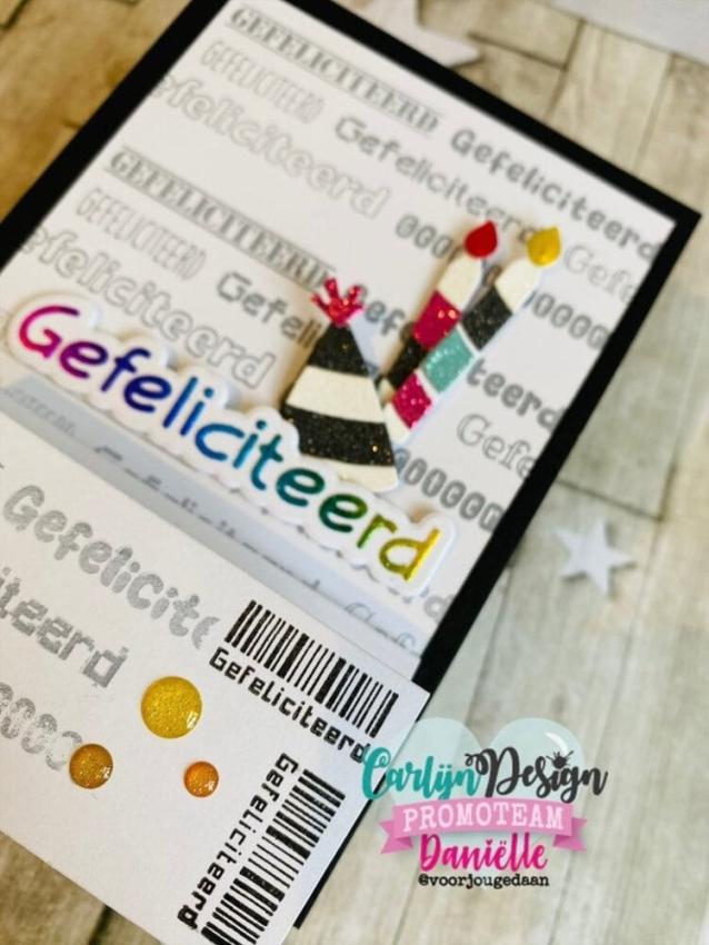 Carlijn Design - Klebesteine "Holo Gold" Enamel Dots 300 Stück