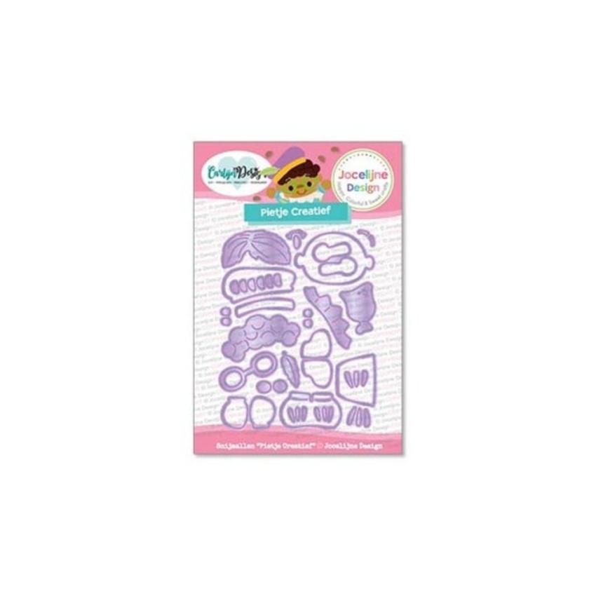 Carlijn Design - Stanzschablone "Pietje Creatief" Dies 