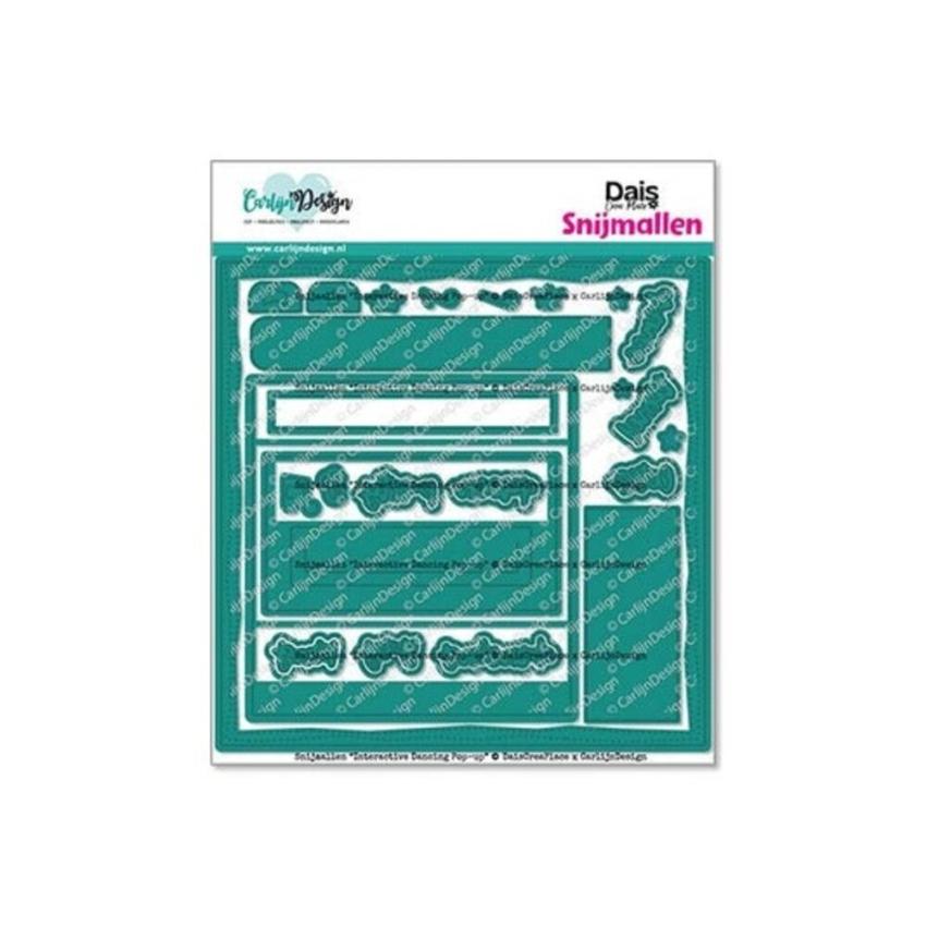 Carlijn Design - Stanzschablone "Interactive Dancing Pop-up" Dies 